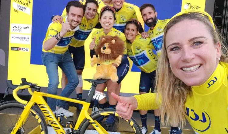 Ciclista de 39 años domina por completo el Tour de Francia Femenil