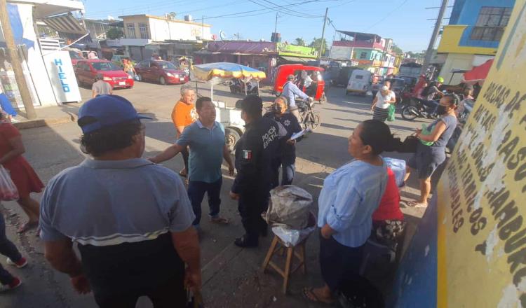 Barrido de ambulantes en Ocuiltzapotlán duró 24 horas; vuelven a ocupar las banquetas