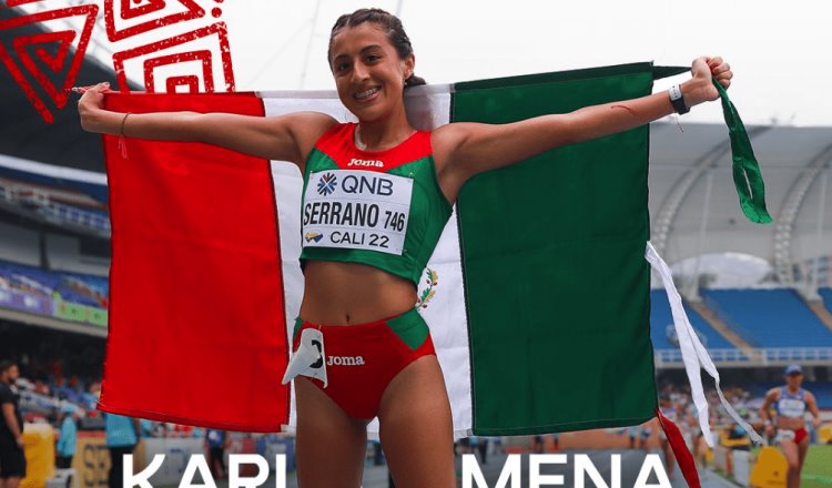 Ximena Serrano gana la primera medalla para México en el Mundial sub-20
