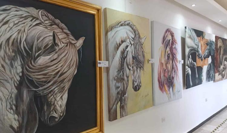 Invitan a exposición de arte sobre grandes ejemplares equinos, en Villahermosa