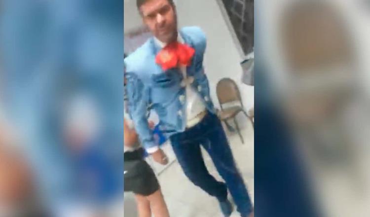 [VIDEO] Lo vas a borrar, Pablo Montero explota y agrede a reportera