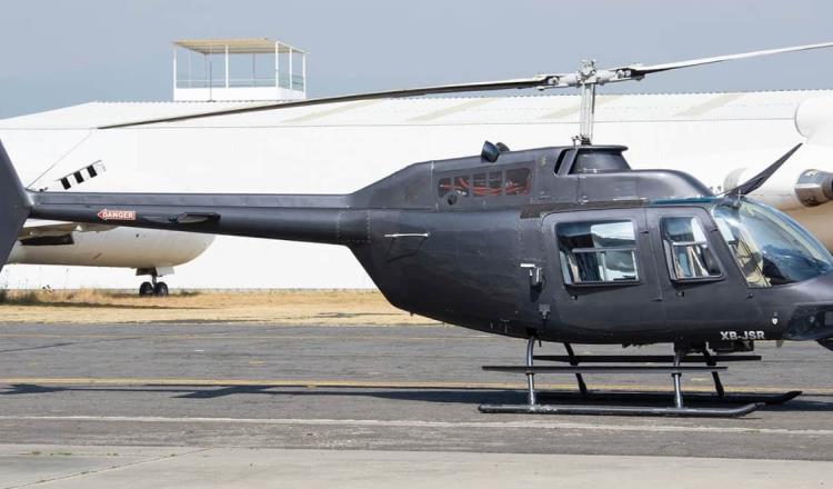 Reportan robo de un helicóptero del AICM; Fiscalía ya investiga los hechos