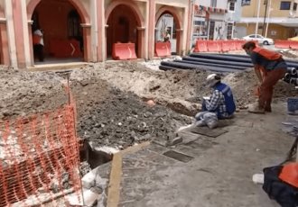 Encuentra INAH objetos de la Villahermosa antigua, durante excavación en obra del Malecón