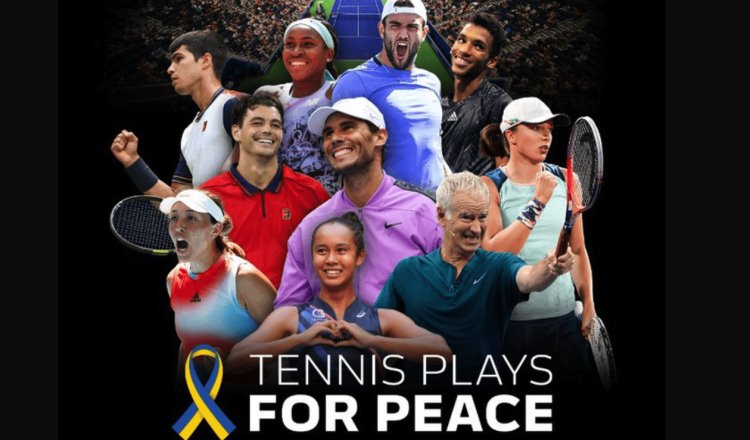 Se unen Nadal, Alcaraz, McEnroe, Swiatek y Gauff por Ucrania