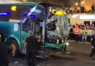 Accidente de autobús en Jerusalén deja al menos 3 muertos y varios heridos
