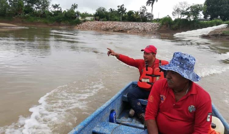 Agua turbia e incremento en La Sierra dificultan búsqueda de joven ahogado en Jalapa
