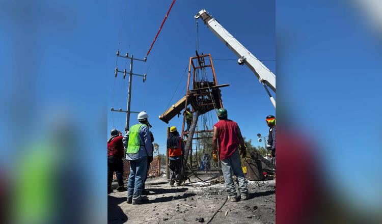 Ingresan otra bomba en mina de Sabinas, Coahuila; buscan disminuir nivel de agua