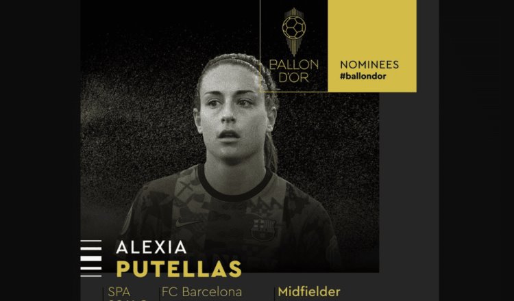 Alexia Putellas regresa a ser nominada para el Balón de Oro femenil