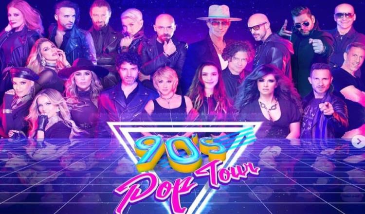 ¡90s Pop Tour en VILLAHERMOSA en DICIEMBRE!