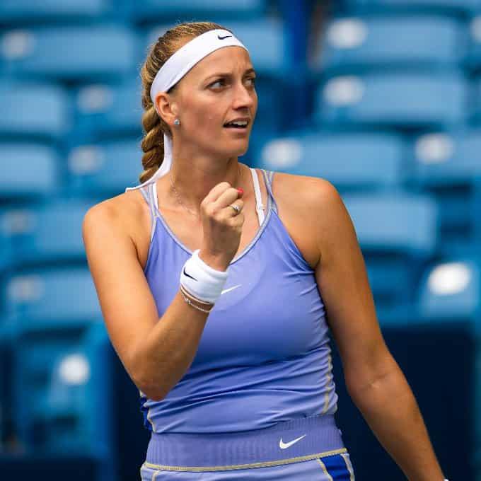 Kvitova y Caroline Garcia van a la final del Masters de Cincinnati