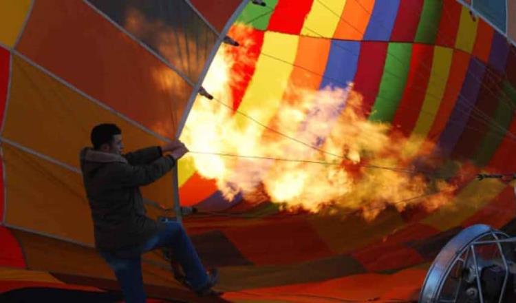 “Flamazo” en globo aerostático de Teotihuacán deja 3 heridos