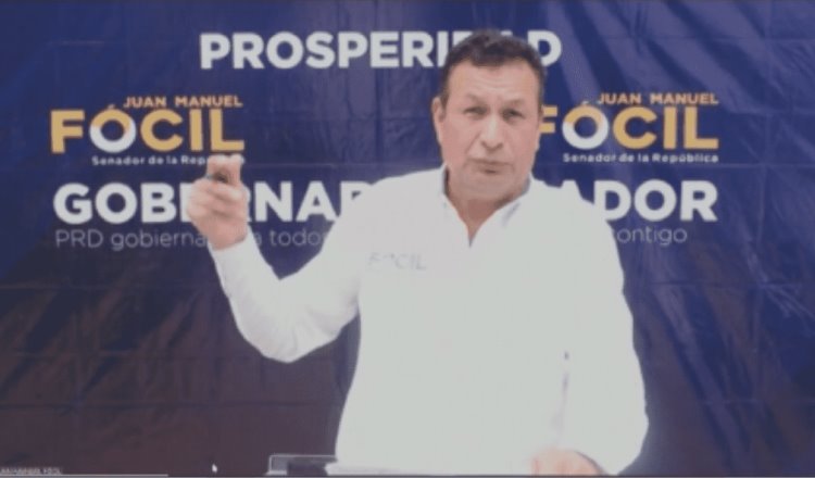 Destaca Fócil de gobernador…  sus actividades fuera del estado