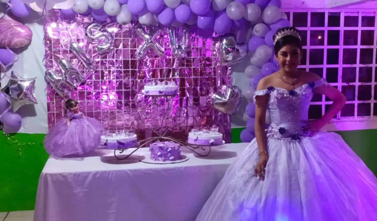 Quinceañera cumple su sueño tras suma de tabasqueños altruistas