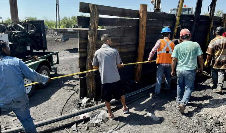 Tras resultados de estudios geofísicos, se alista plan para rescate de mineros en Coahuila: Protección Civil