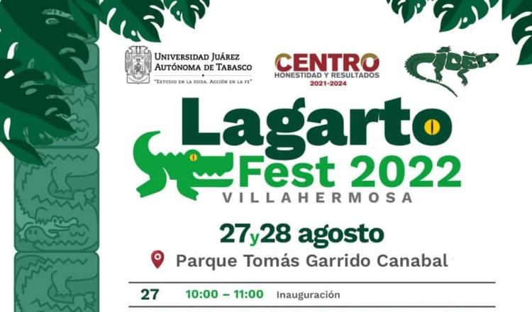 Realizarán este fin de semana “Lagarto Fest 2022” en el Tomás Garrido
