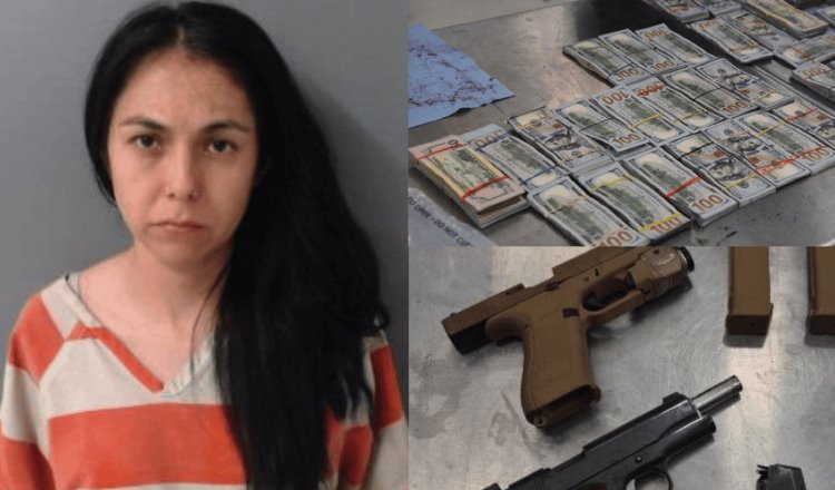 Detienen en Texas a hija del alcalde de Tacámbaro, Michoacán; llevaba 2 armas y casi 250 mil dólares