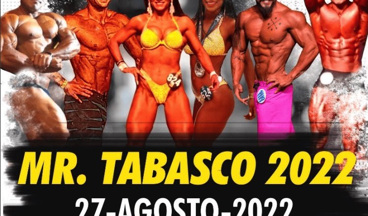 Este sábado se disputará el Mr. Tabasco 2022