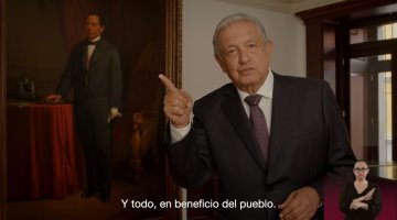 Presume AMLO ahorros por combatir privilegios fiscales, corrupción y "huachicol"