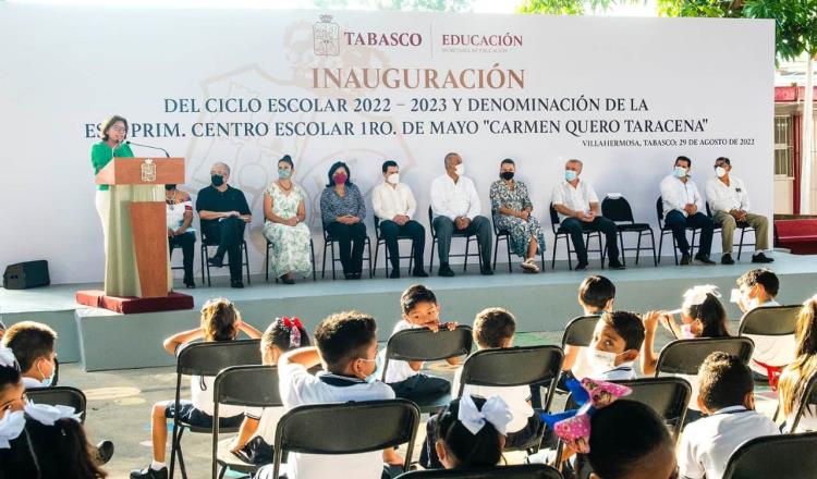 Busca Gobierno de Tabasco regresar a las aulas a 5 mil estudiantes desertores de básica