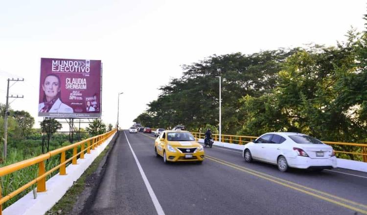 Aparece espectacular de Claudia Sheinbaum en Villahermosa