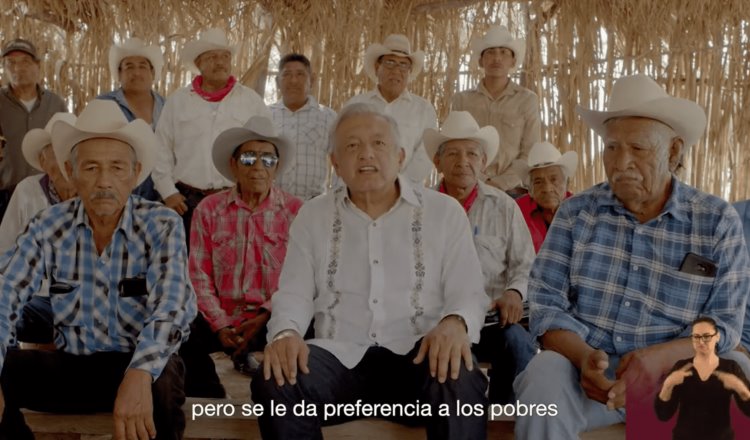 Afirma AMLO en nuevo spot que en México se atiende a todos, incluyendo a pueblos indígenas