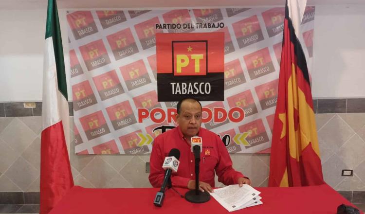 PT Tabasco apoyará a Noroña como presidenciable; no influirá el paisanaje, afirma