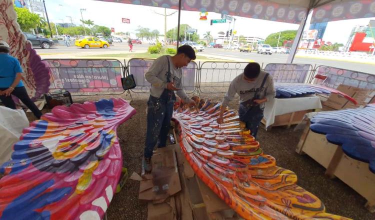 ¡Desde Jalisco a Tabasco! Artistas inician a darle vida al Paseo de Los Ángeles del Mago Chong-Tall