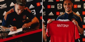 Llega Antony al Manchester United