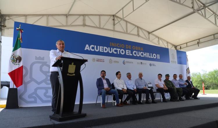 Proyecto de El Cuchillo II entregado por Nuevo León solo eran 3 planos: Adán Augusto