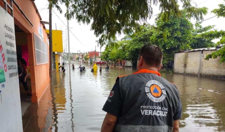 Activan en Veracruz Plan DN-III-E tras fuertes lluvias