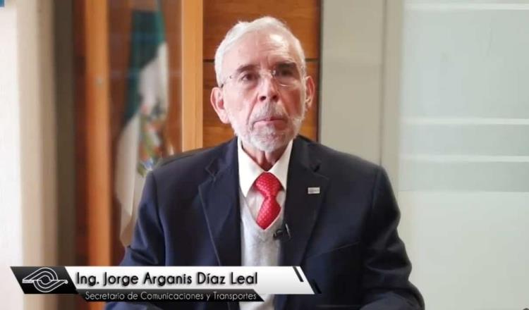 Se separa temporalmente Jorge Arganis Díaz-Leal de la SICT por cuestiones de salud