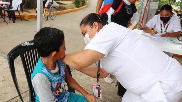 Van más de 66 mil niños de Centro con primera dosis de Pfizer: Salud