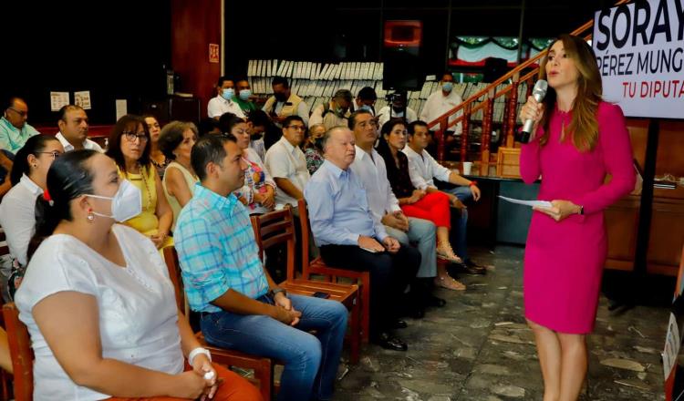 Ni me bajo ni me rajo: Soraya Pérez sobre candidatura a la gubernatura en 2024