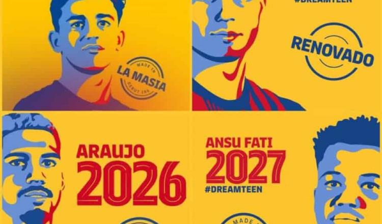 Reportan renovación de Pedri y Gavi con mil millones de cláusula en el Barça
