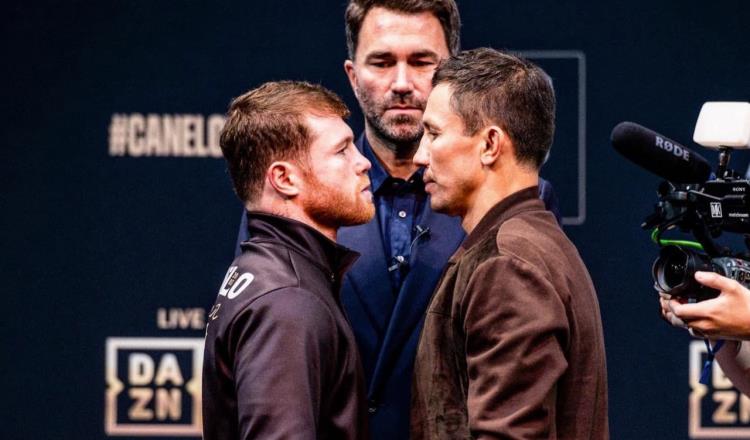 ‘Canelo’ Álvarez y Golovkin dan el peso y están listos para protagonizar trilogía