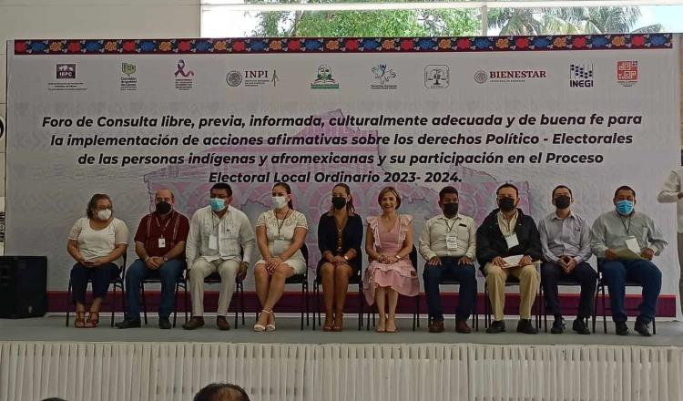 Realiza IEPC consulta a pueblos indígenas y afromexicanos de Centro
