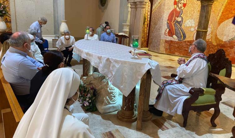 Amigos cercanos al padre Rubén Ponce lo recuerdan con misa en parroquia de San Sebastián