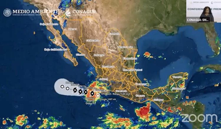 Se forma la depresión tropical Quince-E en el Pacífico: Conagua