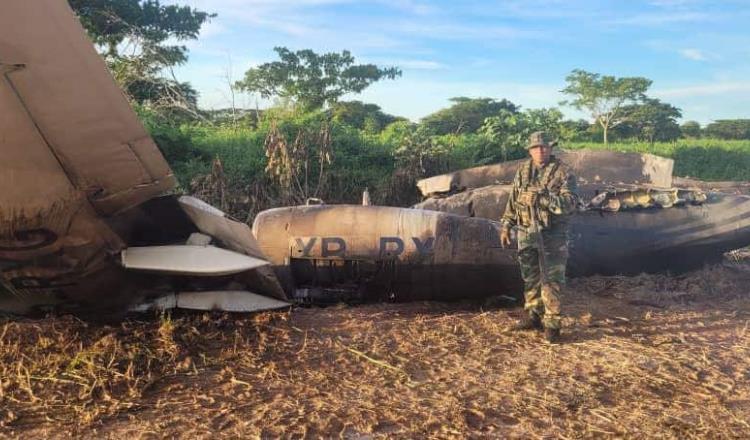 “Inutilizan” militares avión proveniente de México en Venezuela