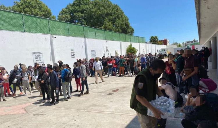 ¡Histórico! INM rescata 3 mil 263 migrantes originarios de 50 países, en un solo día