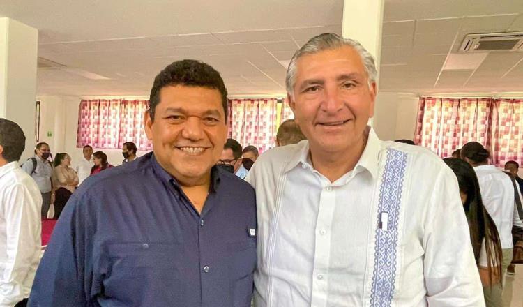 ¡Se confunden! Políticos felicitan anticipadamente a Adán Augusto por su cumpleaños