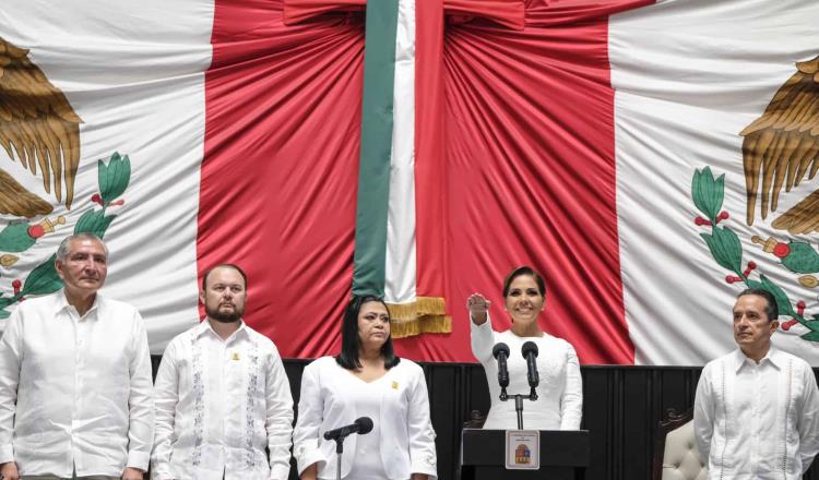 Mara Lezama se convierte en la primera mujer gobernadora de Quintana Roo