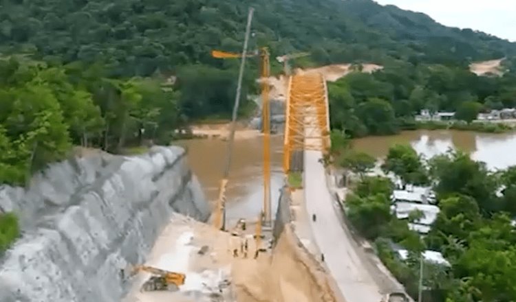 Avanza construcción del nuevo puente de Boca del Cerro en Tenosique del Tren Maya: Fonatur