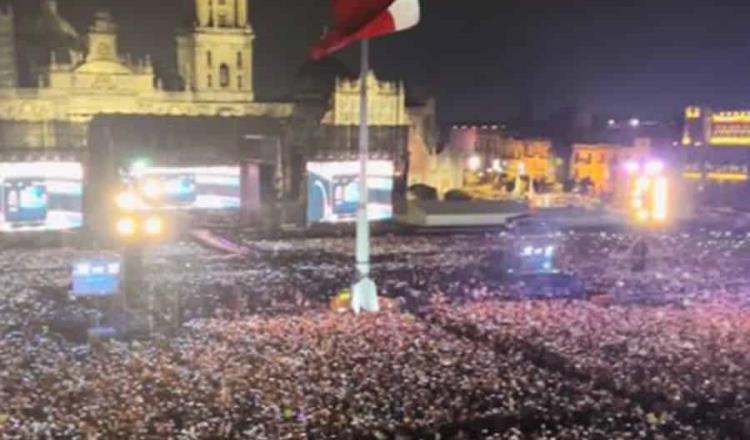 [VIDEO] Grupo Firme rompe récord en el Zócalo; desplaza a Chente y otras grandes estrellas