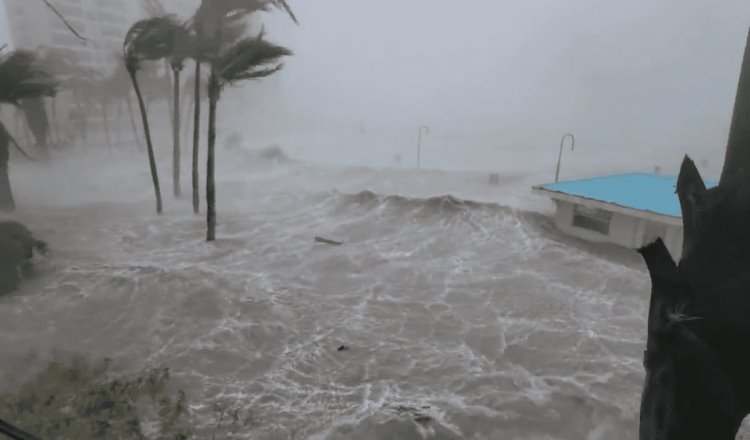 Ian toca tierra en Florida; causa impresionantes vientos y afectaciones