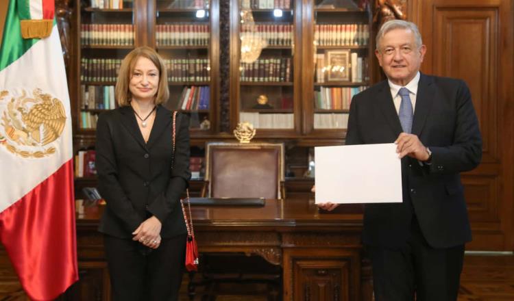 Reprocha embajadora de Ucrania en México la propuesta de paz de AMLO