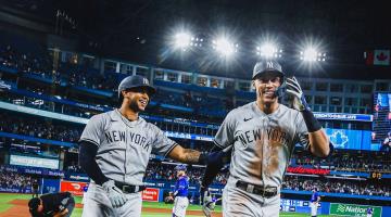 Aaron Judge rompe récord de cuadrangulares en la Liga Americana