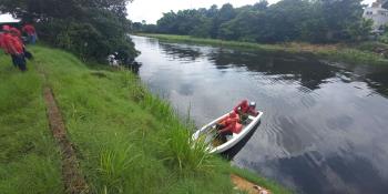 ¡Falsa alarma! Alertan por cabeza humana en laguna de la colonia San Joaquín