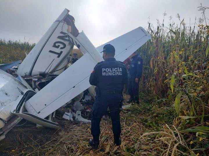 [VIDEO] Desplome de avioneta en Oztolotepec, Edomex deja 3 muertos