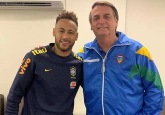 Critican a Neymar por apoyo a Bolsonaro; "hablan de democracia y me atacan"